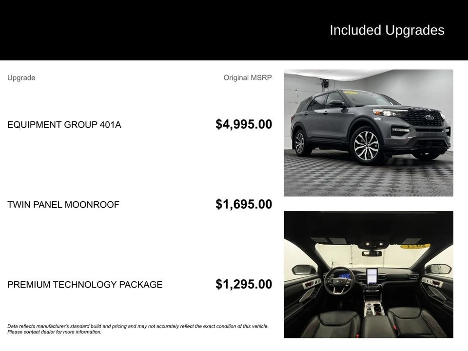 2021 Ford Explorer 6th Gen - Image 3 of 12