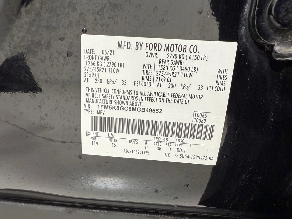 2021 Ford Explorer 6th Gen - Image 17 of 21