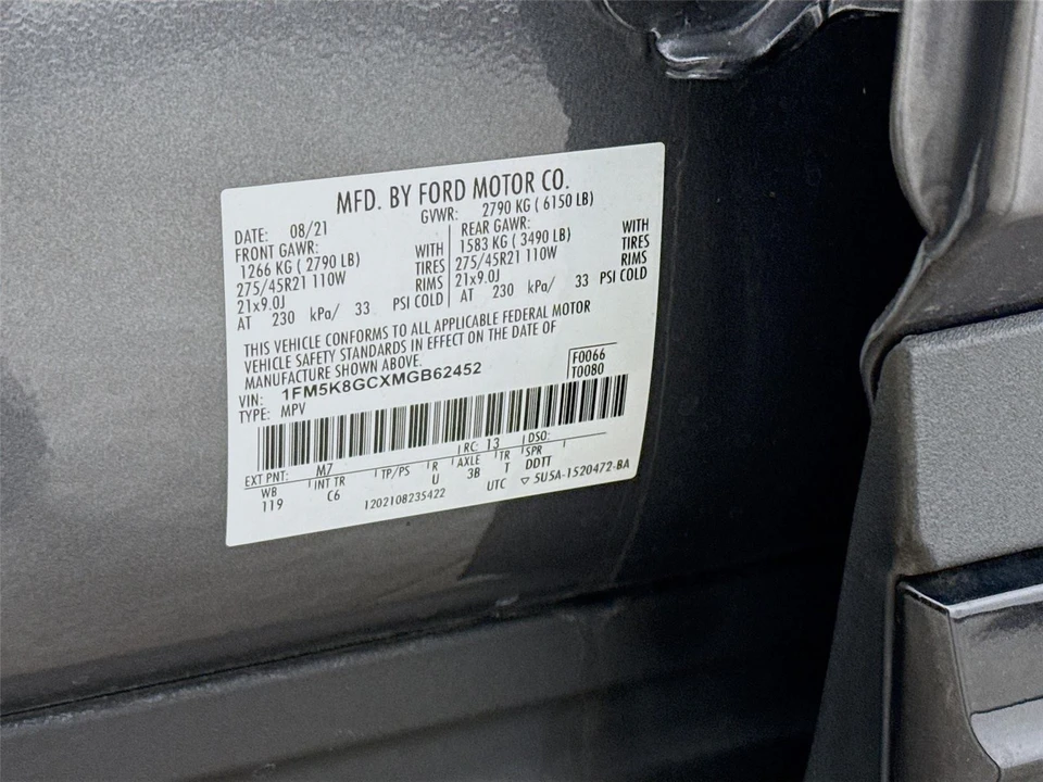 2021 Ford Explorer 6th Gen - Image 15 of 18