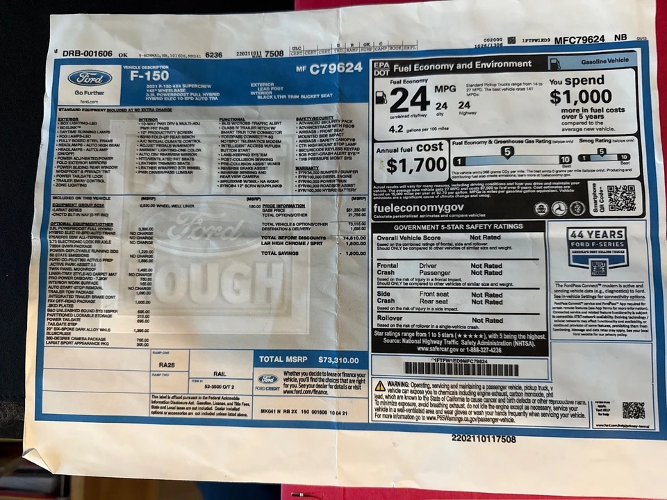 2021 Ford F-150 14th Gen - Image 20 of 31