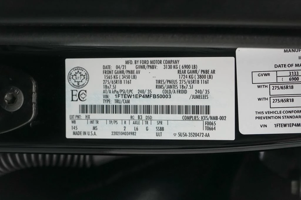 2021 Ford F-150 14th Gen - Image 25 of 25