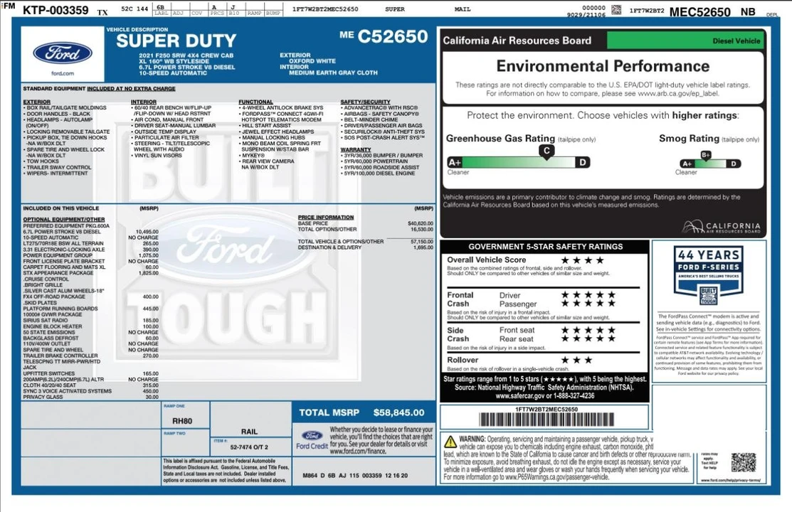 2021 Ford Super Duty 4th Gen - Image 3 of 31