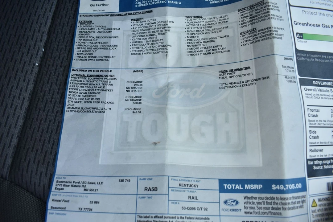 2021 Ford Super Duty 4th Gen - Image 16 of 20
