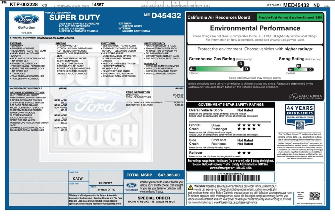2021 Ford Super Duty 4th Gen - Image 3 of 31