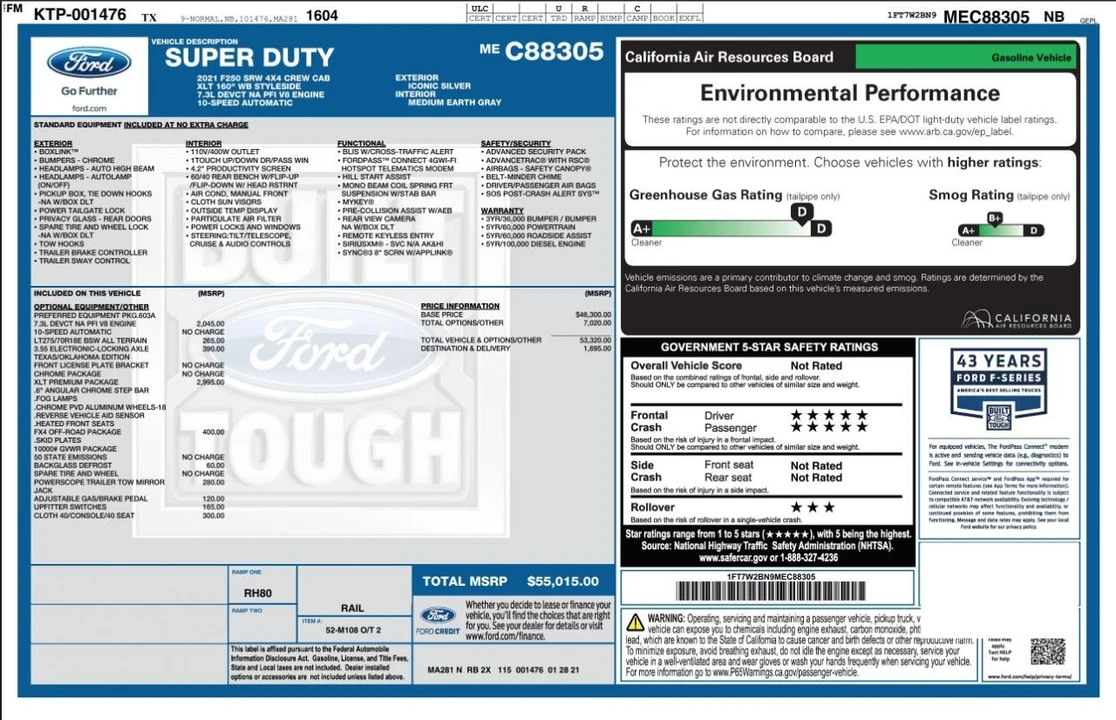 2021 Ford Super Duty 4th Gen - Image 3 of 31