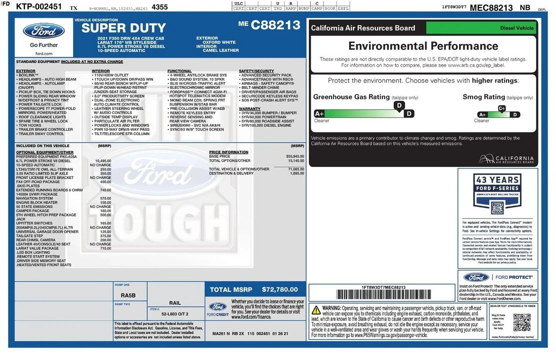 2021 Ford Super Duty 5th Gen - Image 4 of 12