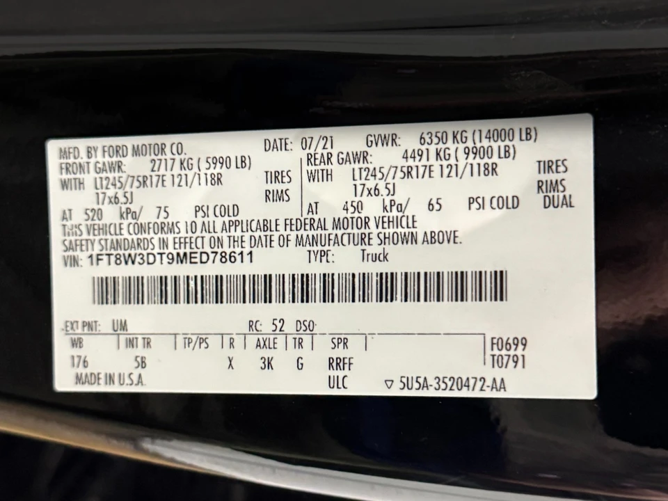 2021 Ford Super Duty 5th Gen - Image 3 of 12