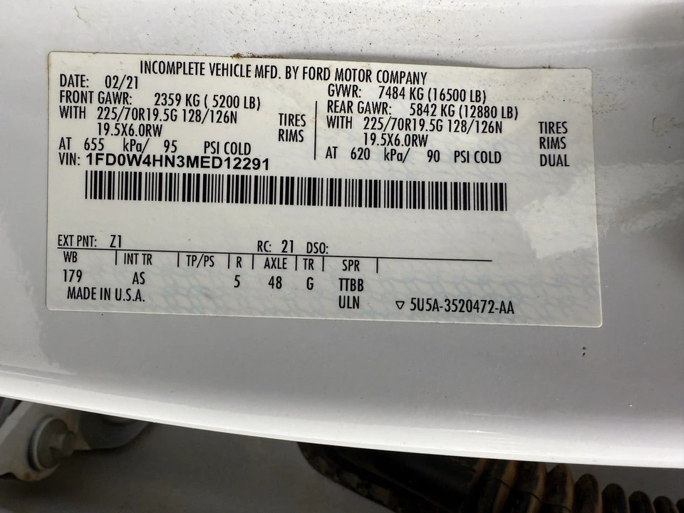2021 Ford Super Duty 4th Gen - Image 15 of 21