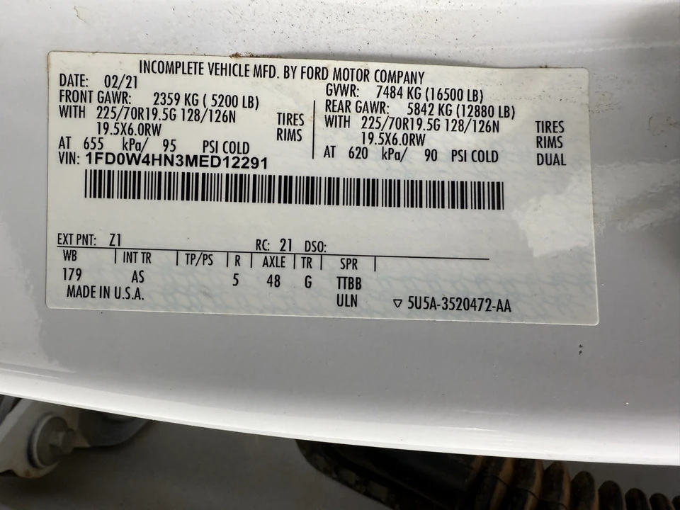 2021 Ford Super Duty 4th Gen - Image 15 of 21