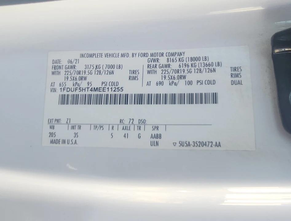 2021 Ford Super Duty 4th Gen - Image 14 of 21