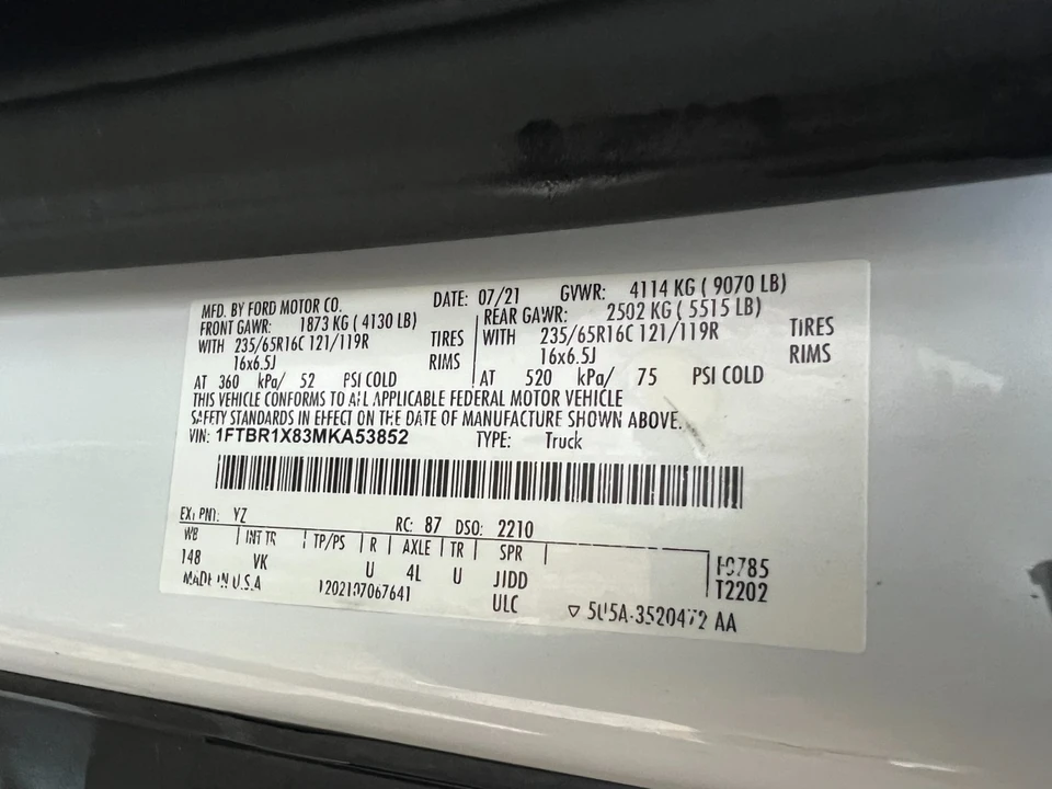 2021 Ford Transit - Image 13 of 27