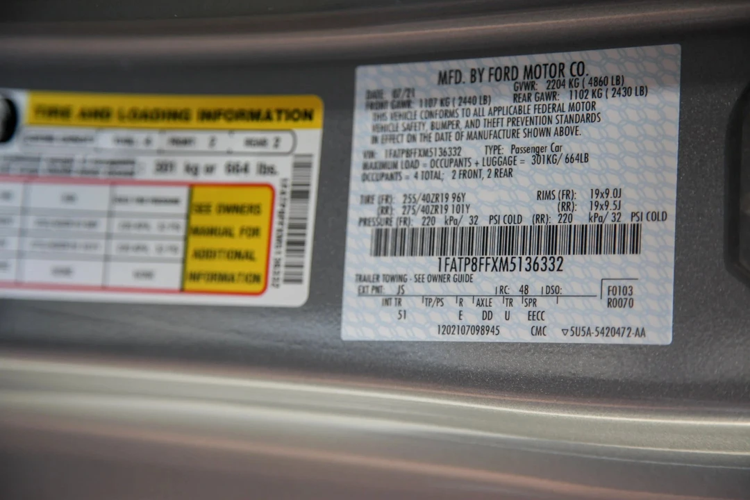 2021 Ford S550 Mustang GT - Image 24 of 31