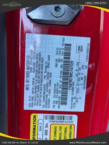 2021 Ford S550 Mustang - Image 19 of 20