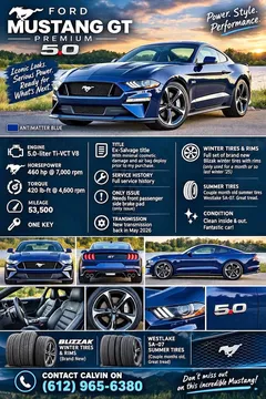 2021 Ford Mustang GT Premium Coupe 2D