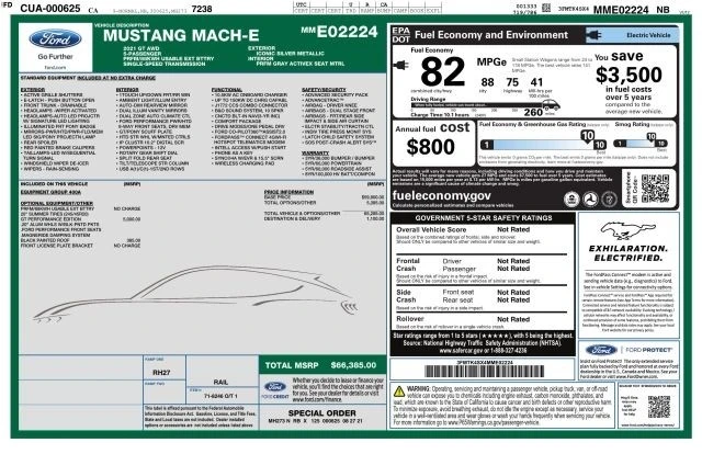 2021 Ford Mustang Mach-E - Image 3 of 12