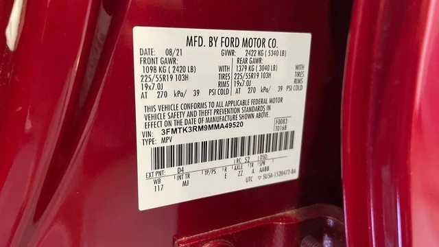 2021 Ford Mustang Mach-E - Image 16 of 31