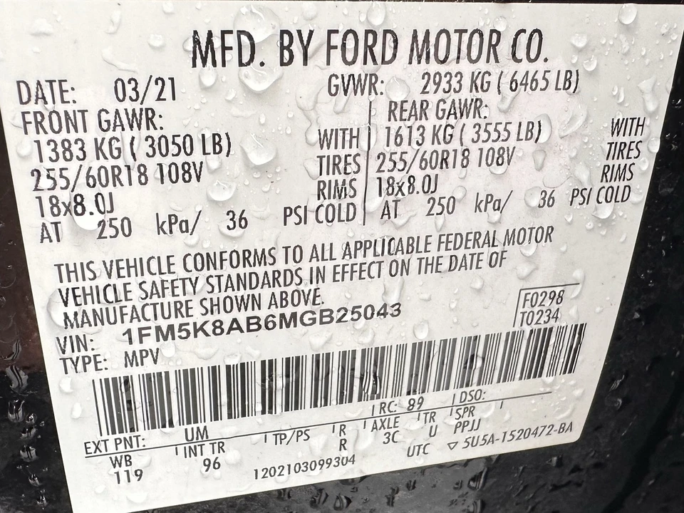 2021 Ford Explorer 6th Gen - Image 29 of 29