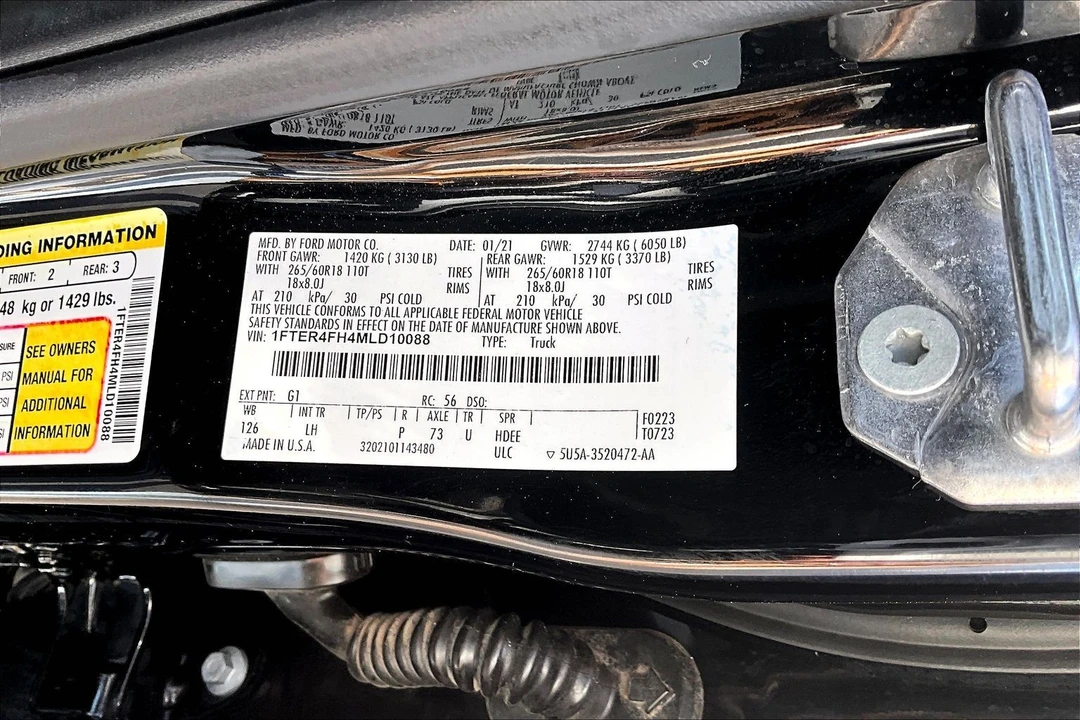 2021 Ford Ranger 4th Gen - Image 20 of 21