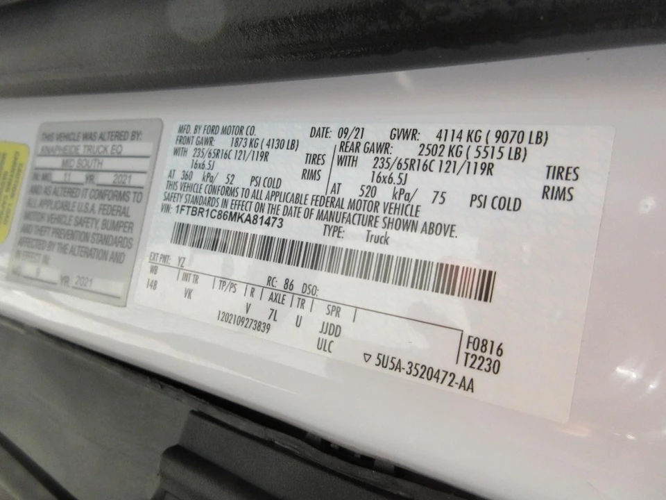 2021 Ford Transit - Image 30 of 31