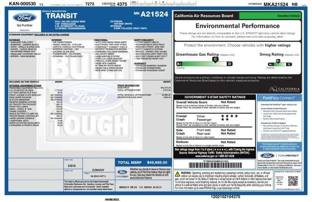 2021 Ford Transit - Image 3 of 31
