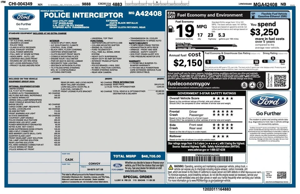 2021 Ford Explorer 6th Gen - Image 2 of 21