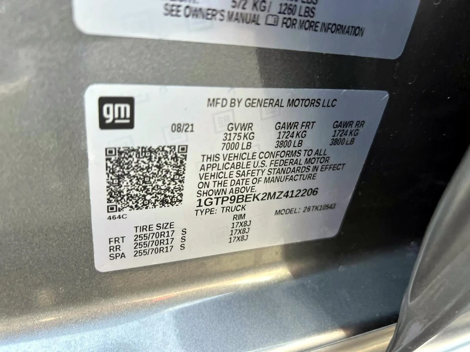 2021 GMC Sierra 5th Gen - Image 19 of 21