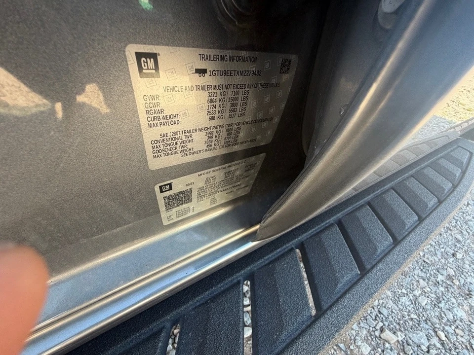 2021 GMC Sierra 5th Gen - Image 18 of 21