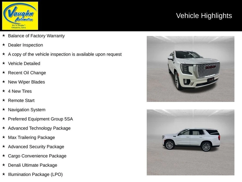2021 GMC Yukon 5th Gen - Image 2 of 12