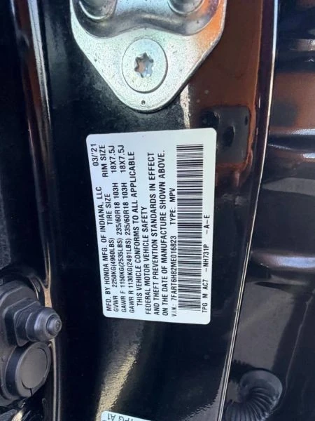 2021 Honda CR-V 5th Gen - Image 7 of 12