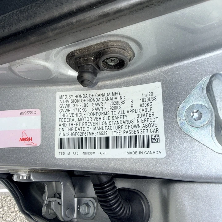2021 Honda Civic 10th Gen - Image 14 of 14