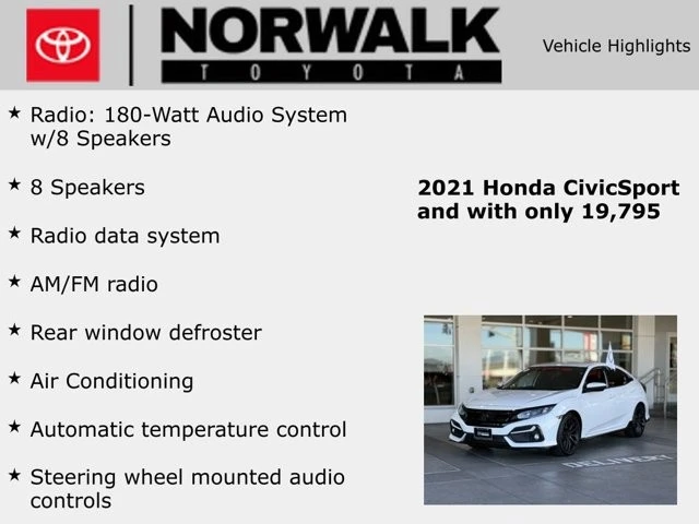2021 Honda Civic 10th Gen - Image 10 of 12