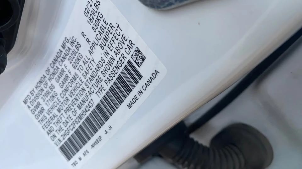 2021 Honda Civic 10th Gen - Image 19 of 20