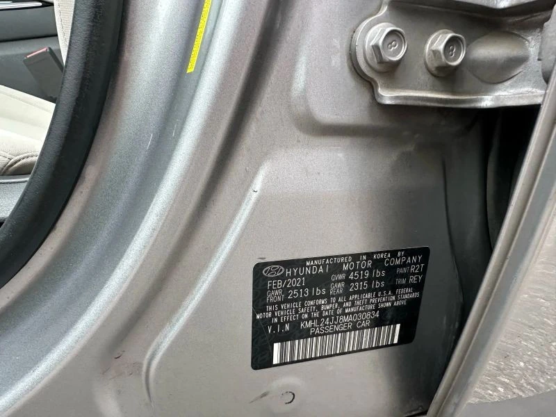 2021 Hyundai Sonata - Image 10 of 12