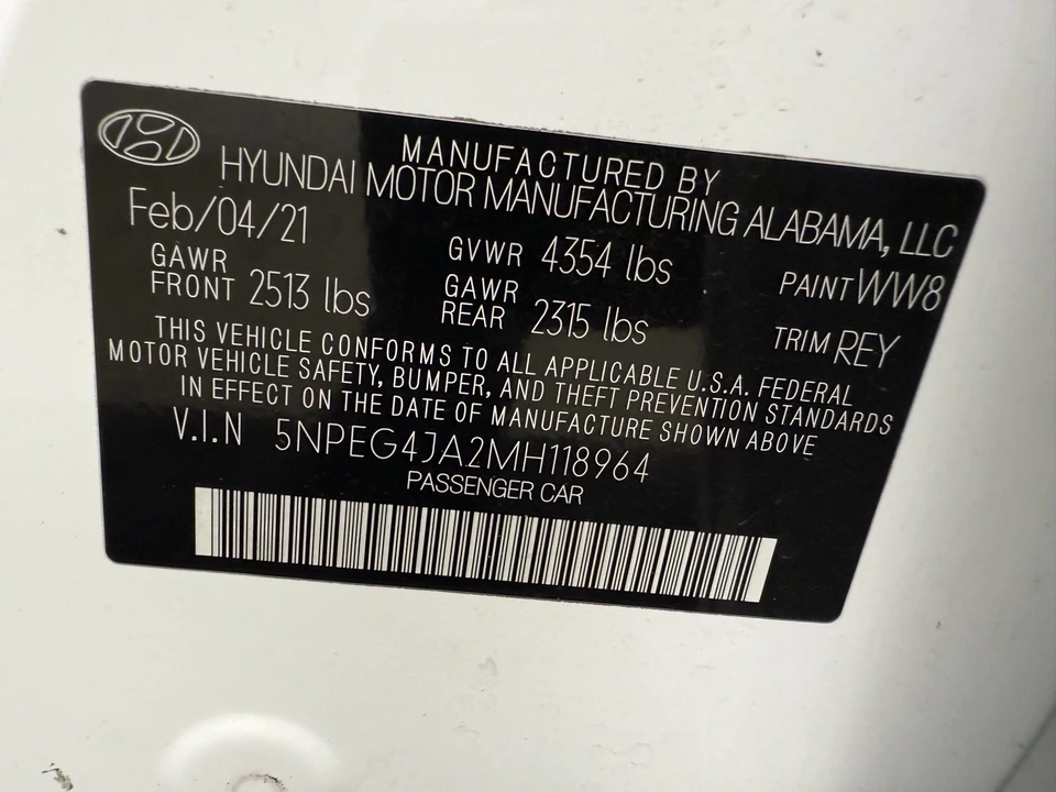 2021 Hyundai Sonata - Image 13 of 21