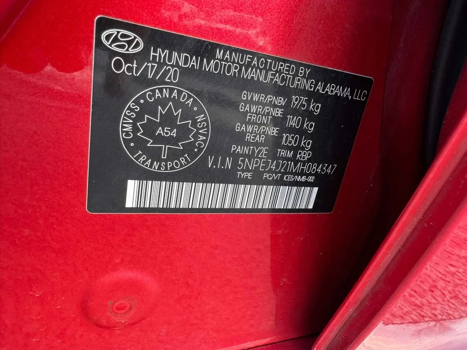 2021 Hyundai Sonata - Image 14 of 14