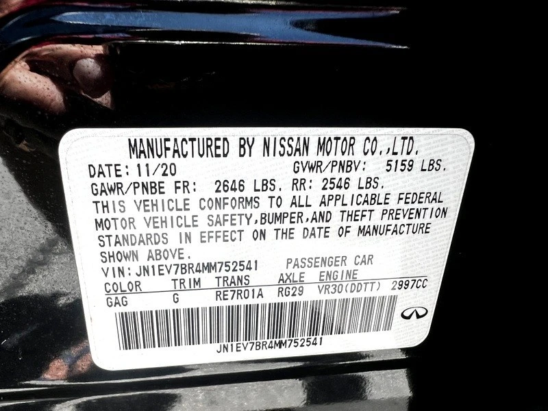 2021 Infiniti Q50 - Image 20 of 21