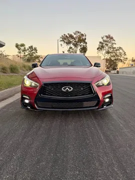 2021 Infiniti Q50 Red Sport 400 Sedan 4D