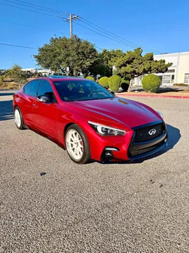 2021 Infiniti Q50 Red Sport 400 Sedan 4D