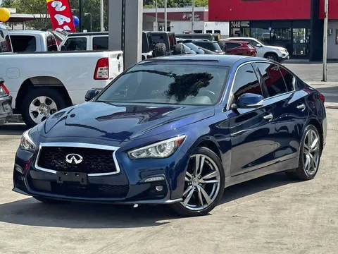 2021 Infiniti Q50 Red Sport 400 Sedan 4D