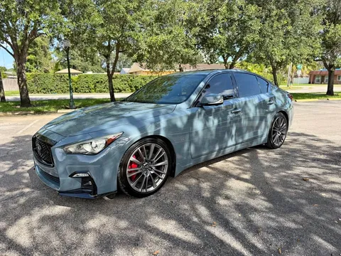 2021 Infiniti Q50 Red Sport 400 Sedan 4D