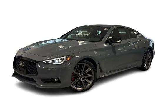 2021 Infiniti Q60 Coupe Red Sport