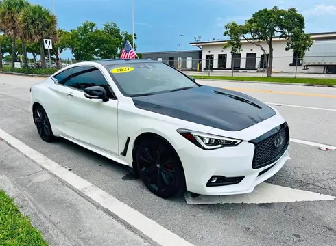 2021 Infiniti Q60 Red Sport 400 Coupe