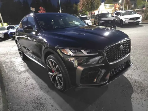 2021 Jaguar F-PACE SVR Sport Utility 4D