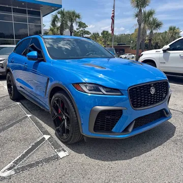 2021 Jaguar F-PACE SVR Sport Utility 4D