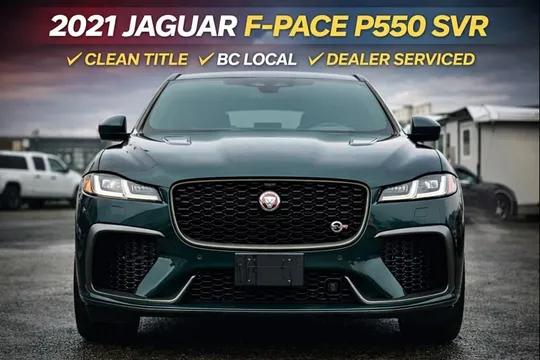 2021 Jaguar F-Pace P550 SVR