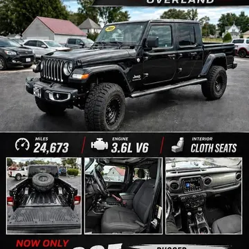 2021 Jeep Gladiator Overland