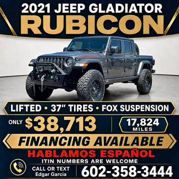 2021 Jeep Gladiator Rubicon Truck