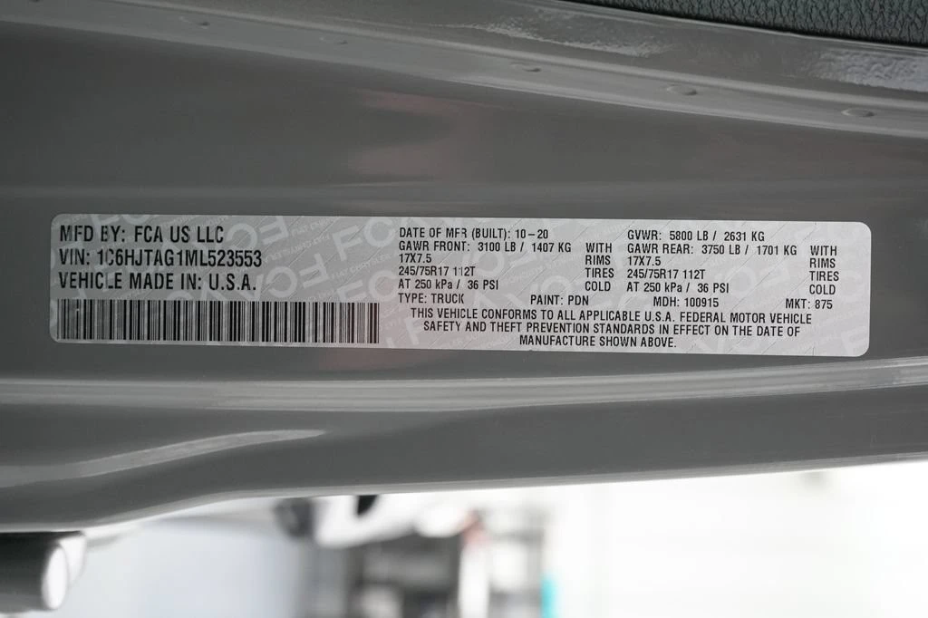 2021 Jeep JT Gladiator - Image 26 of 26