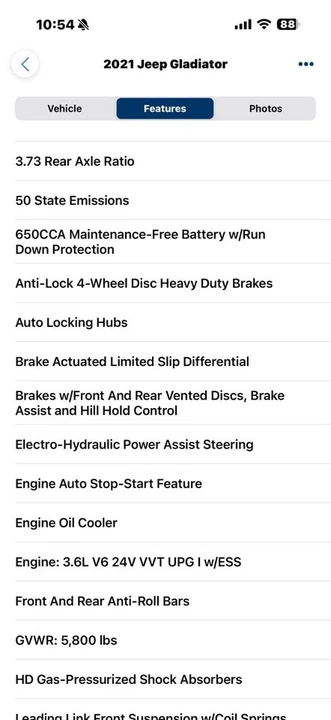2021 Jeep JT Gladiator - Image 14 of 15