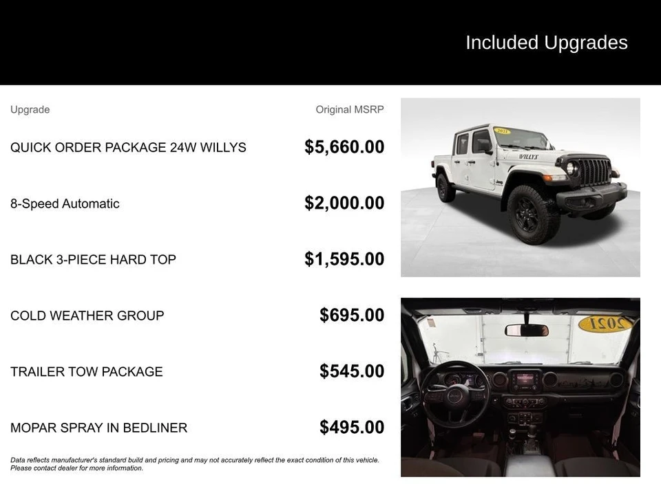 2021 Jeep JT Gladiator - Image 3 of 12